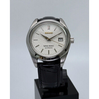 Custom Seiko Mod • White Chrysanthemum King Seiko • 39mm